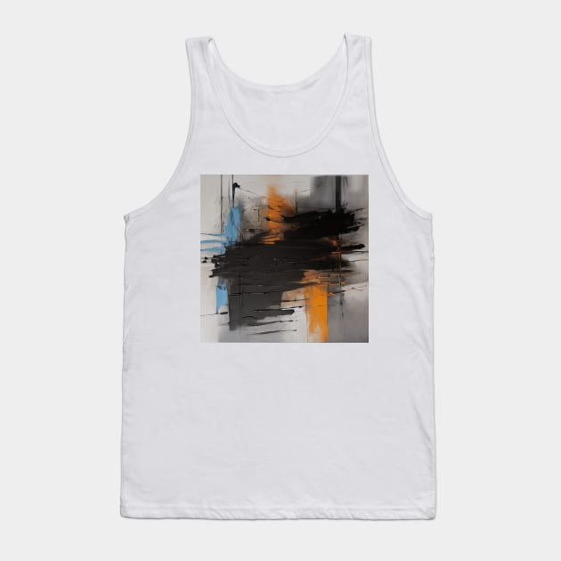 Oil splash paint art Tank Top by ngmx